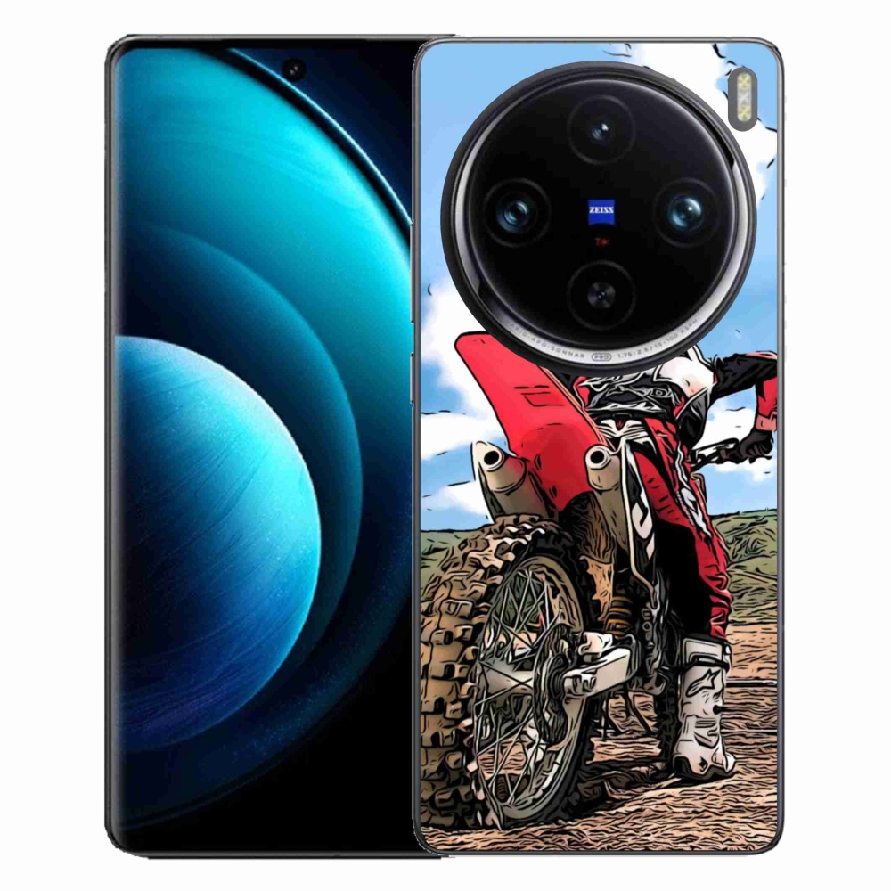 Gelový kryt mmCase na Vivo X100 Pro 5G - moto