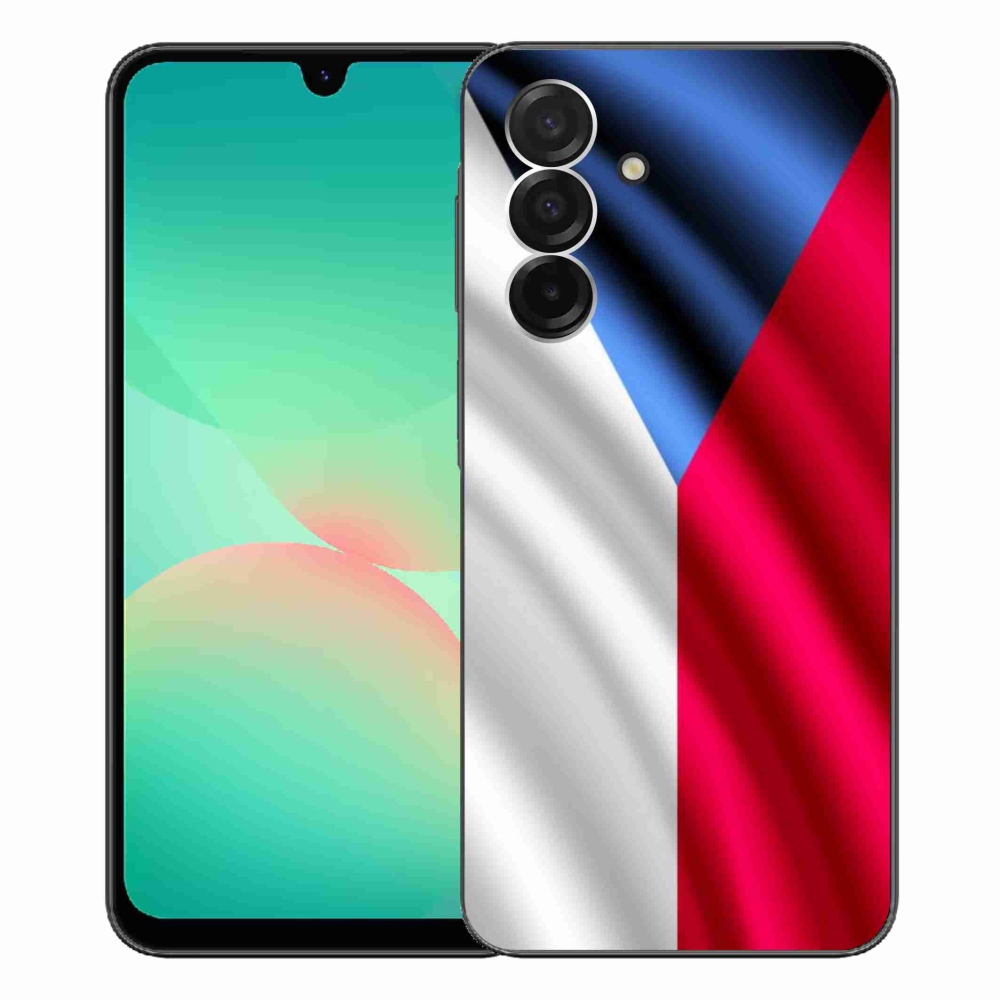 Gelový kryt mmCase na Samsung Galaxy A26 5G - česká vlajka