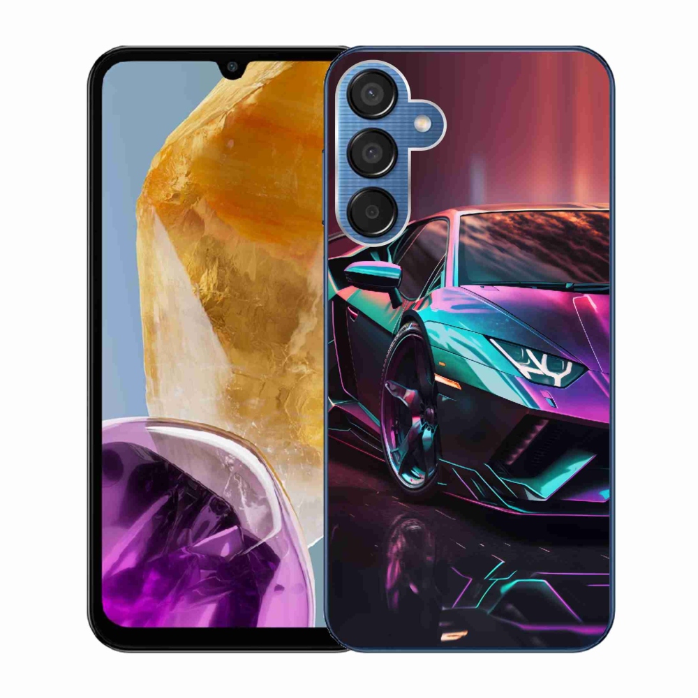 Gelový kryt mmCase na Samsung Galaxy M15 5G - auto 8