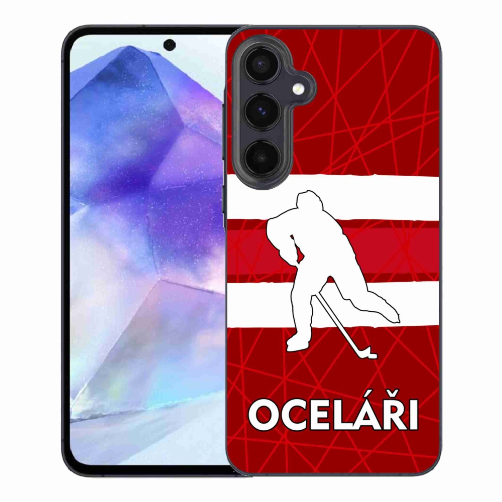 Gelový kryt mmCase na Samsung Galaxy A55 5G - Oceláři