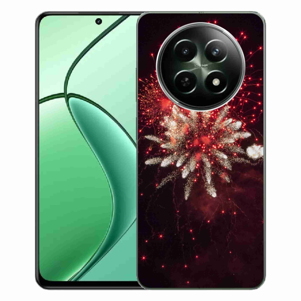 Gelový kryt mmCase na Realme 12 5G/12x 5G - ohňostroj