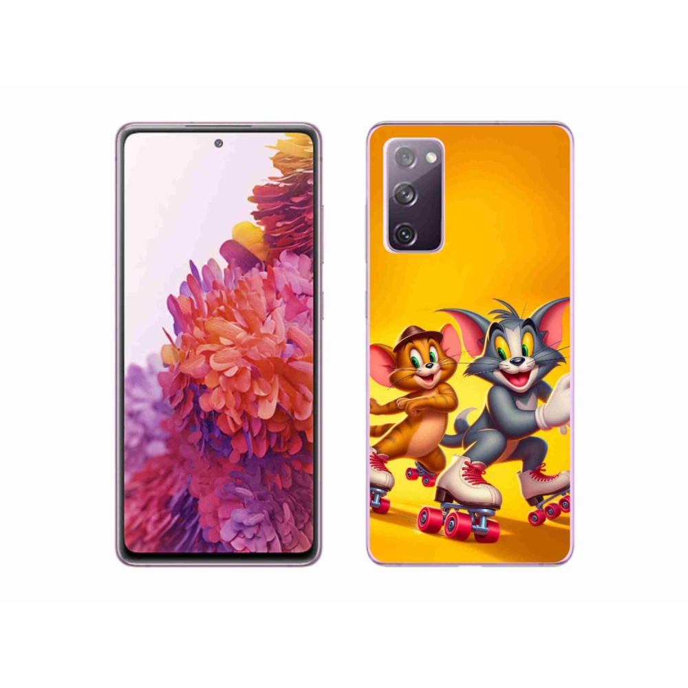 Gelový kryt mmCase na Samsung Galaxy S20 FE - tom a jerry