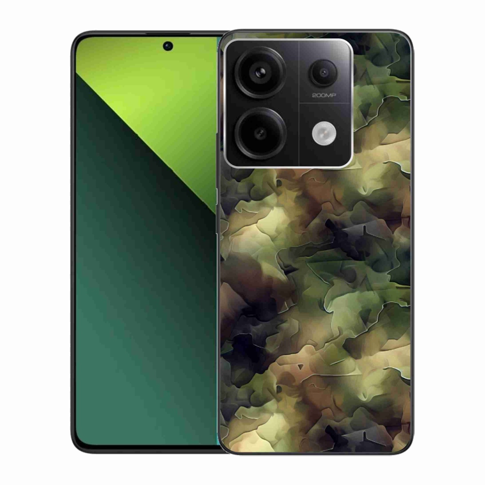 Gelový kryt mmCase na Xiaomi Redmi Note 13 Pro 5G/Poco X6 5G - maskáčový vzor 10