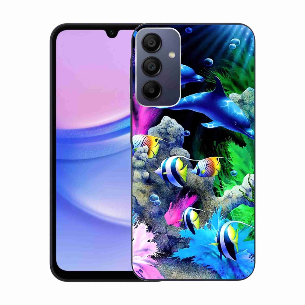 Gelový obal mmCase na Samsung Galaxy A15 4G/5G - mořský svět