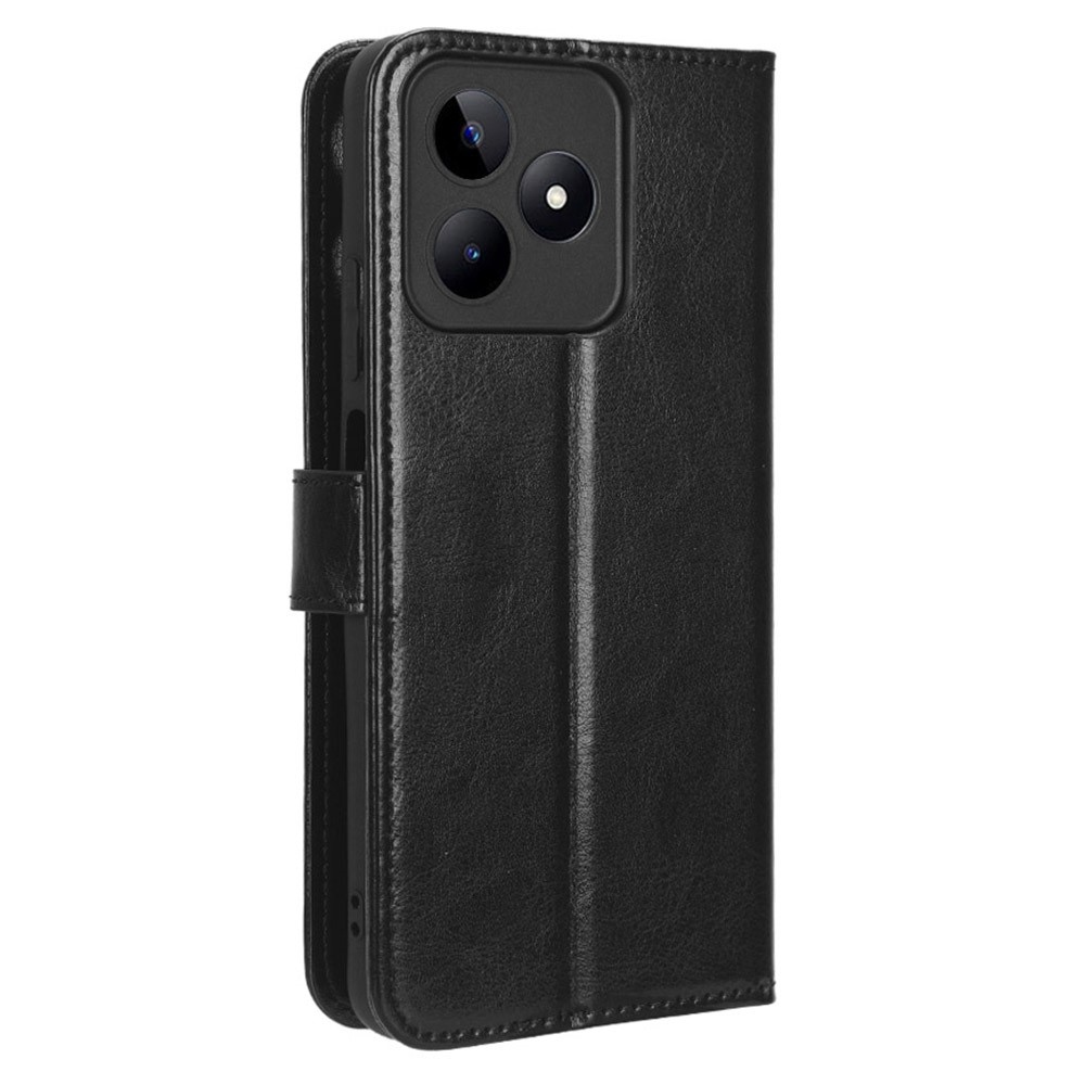 Crazy knížkové pouzdro na Realme Note 50 - černé