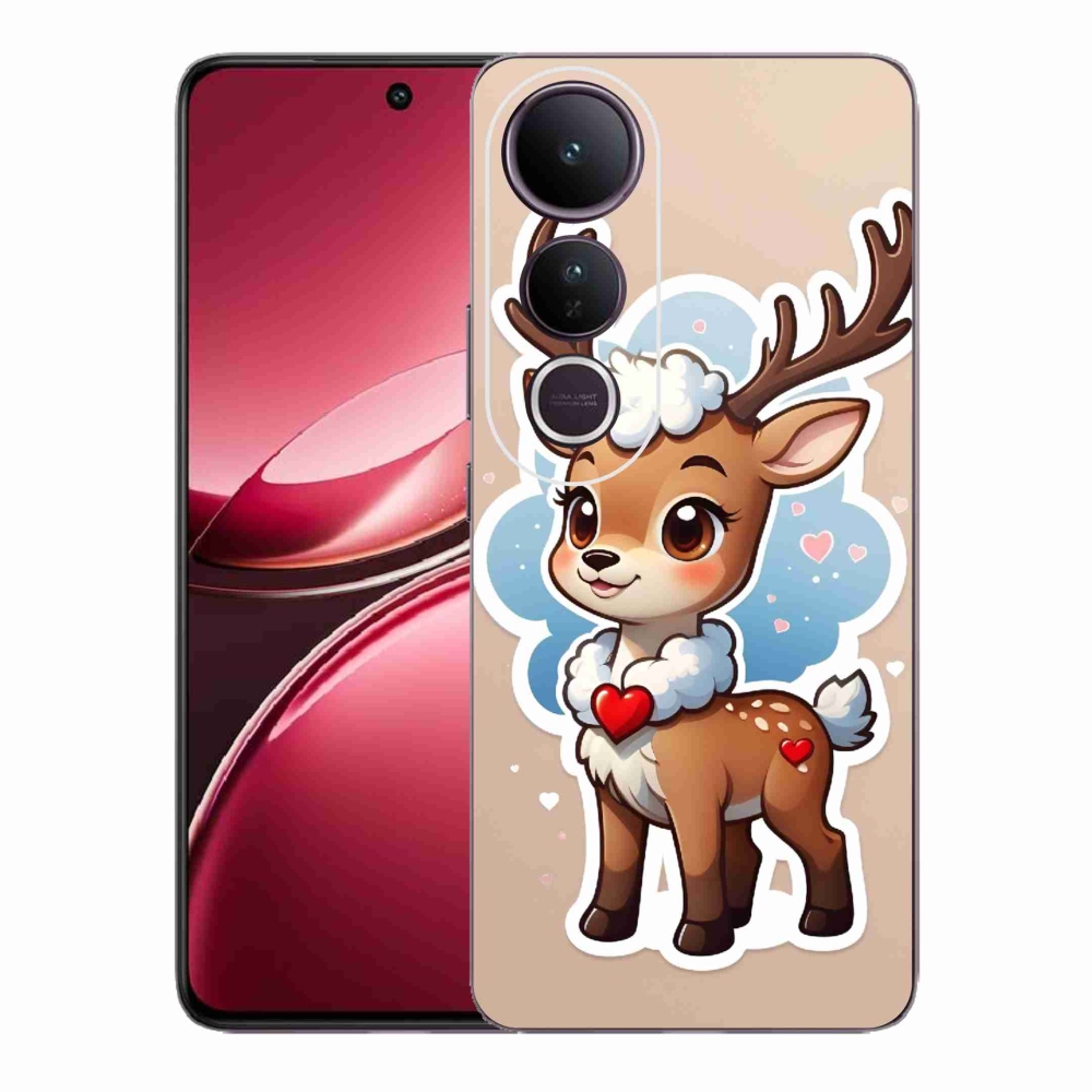 Gelový kryt mmCase na Vivo V50 Lite 4G/5G - kreslený sob