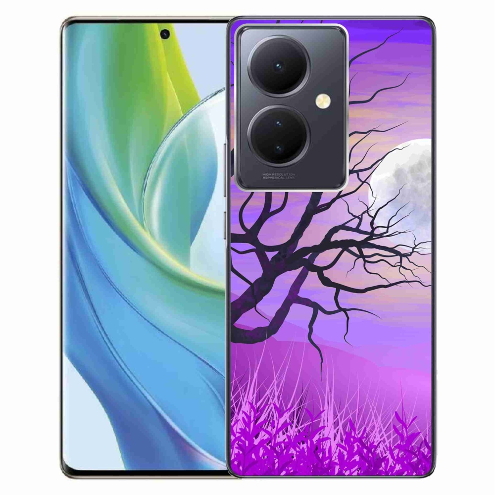 Gelový obal mmCase na Vivo V29 Lite 5G - kreslený opadaný strom