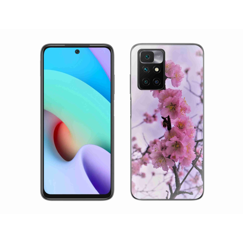 Gelový kryt mmCase na Xiaomi Redmi 10/Redmi 10 (2022) - květiny 7