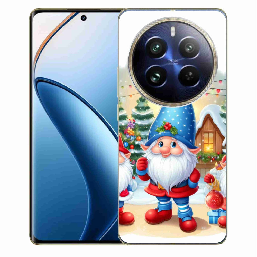 Gelový kryt mmCase na Realme 12 Pro 5G/12 Pro+ 5G - vánoční skřítci
