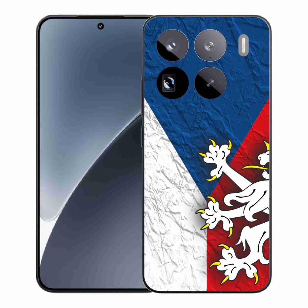 Gelový kryt mmCase na Xiaomi 15 Pro - česká vlajka 1