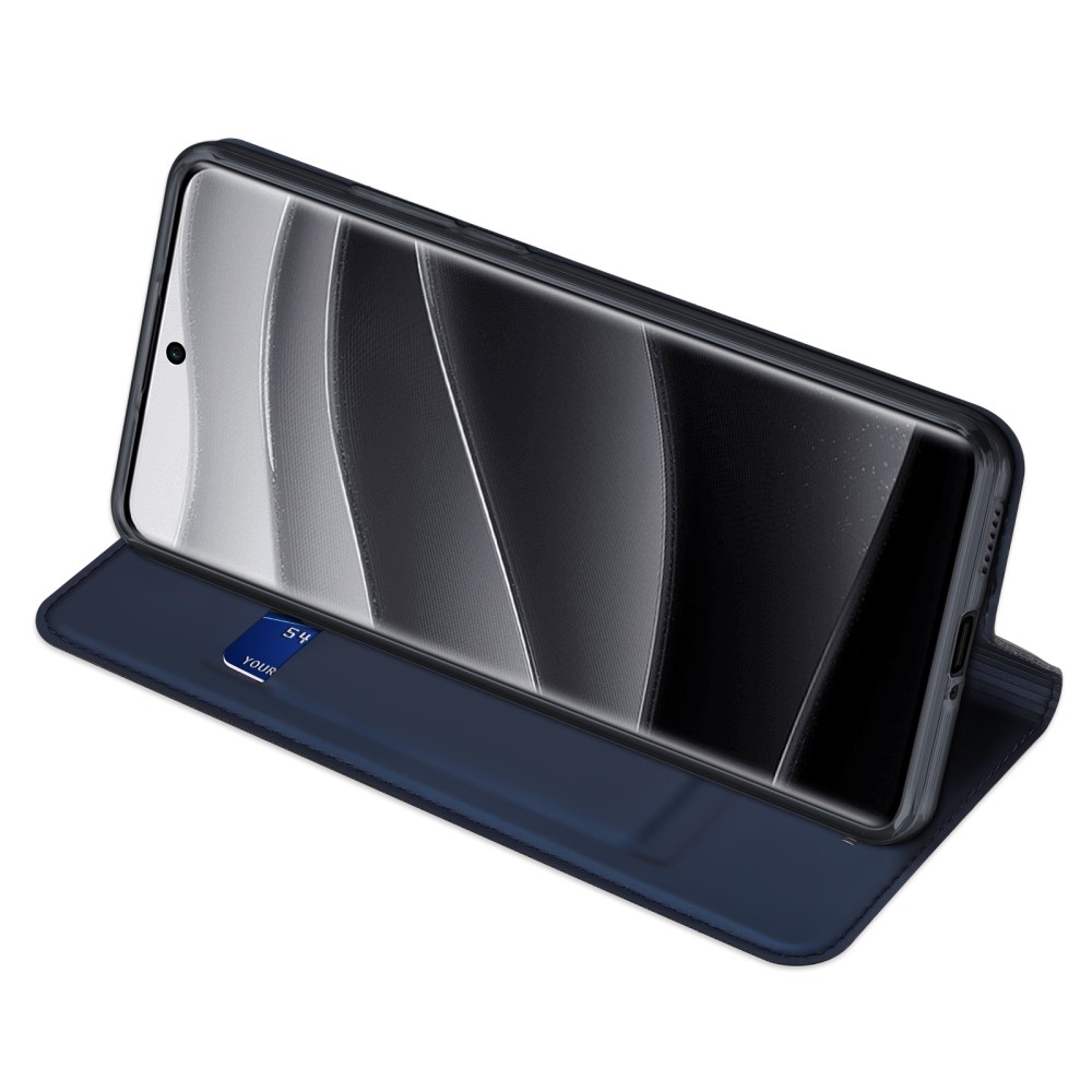 DUX knížkové pouzdro na Xiaomi Redmi Note 14 Pro 5G/Poco X7 5G - tmavěmodré