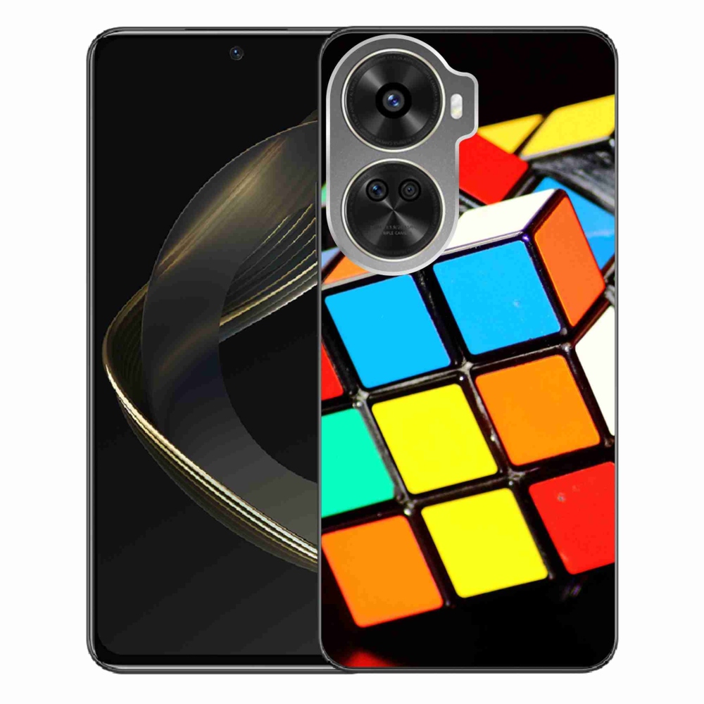 Gelový obal mmCase na Huawei Nova 12 SE - rubikova kostka