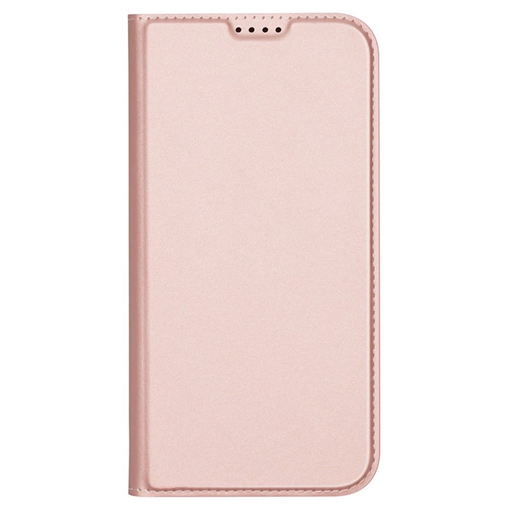 DUX knížkové pouzdro na iPhone 16 - růžovozlaté