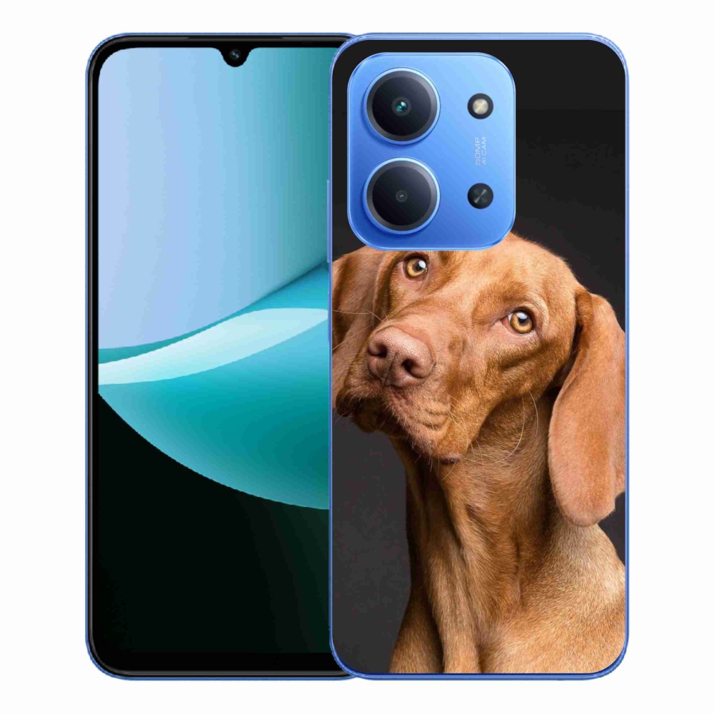 Gelový kryt mmCase na Xiaomi Redmi 15C 4G/5G (173mm) - maďarský ohař