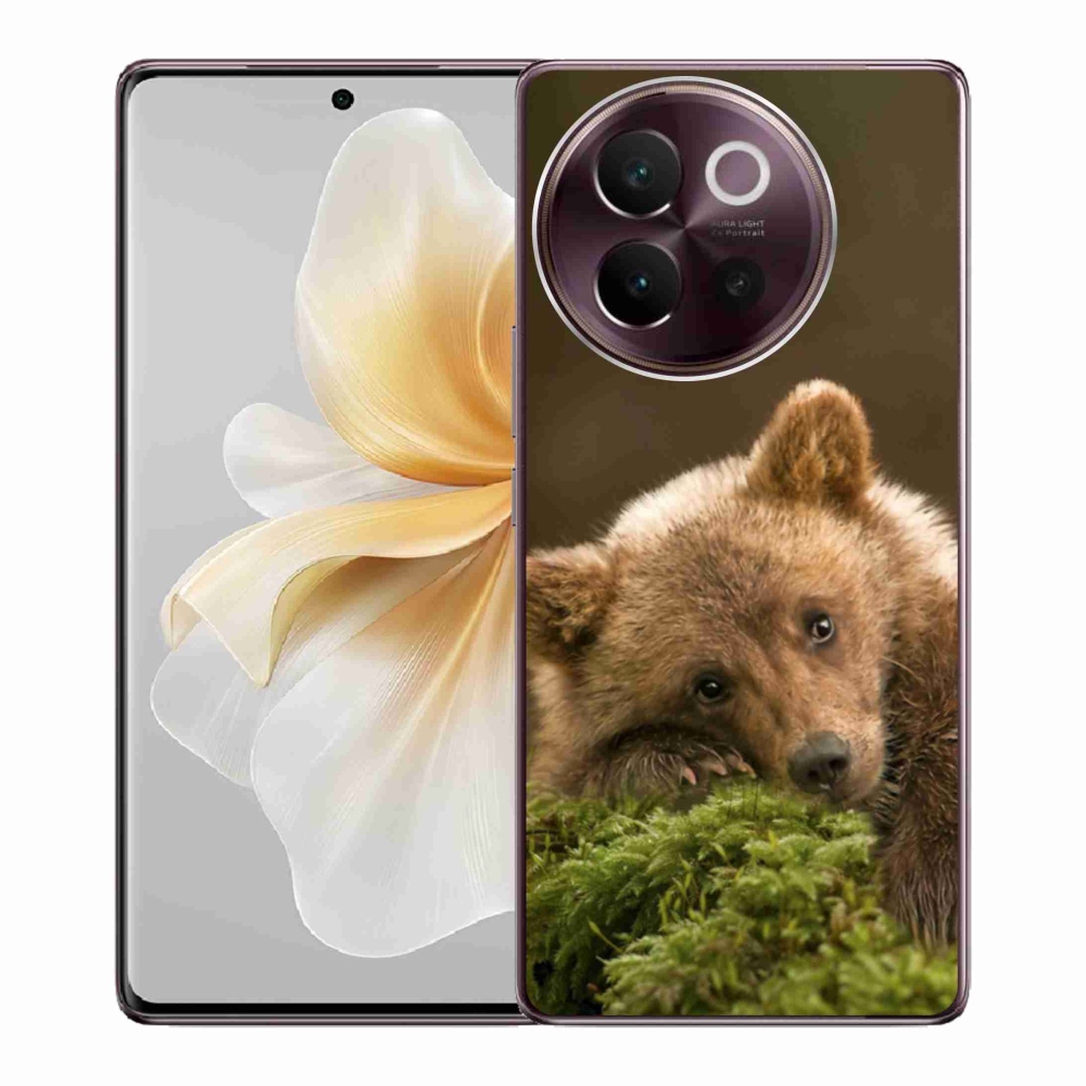 Gelový kryt mmCase na Vivo V40 Lite 5G - medvěd