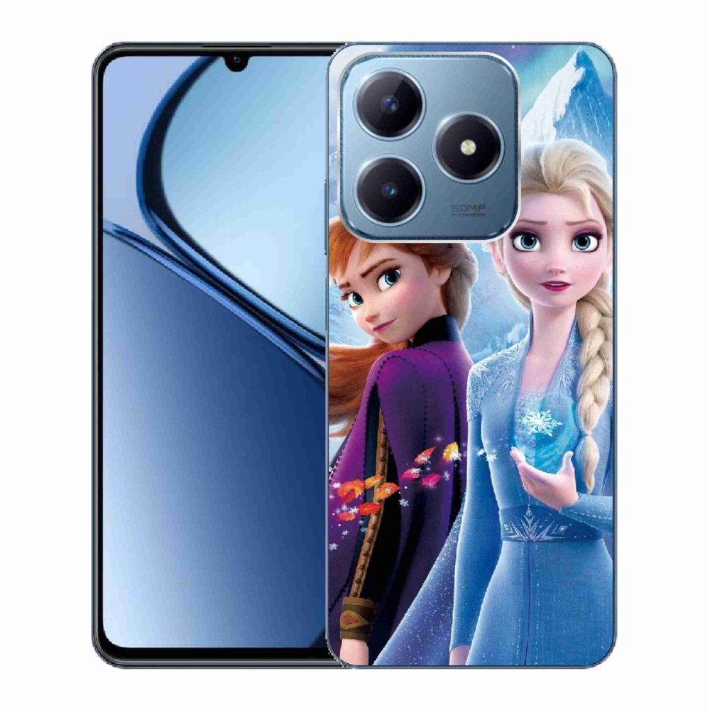 Gelový kryt mmCase na Realme C63 - ledové království 3