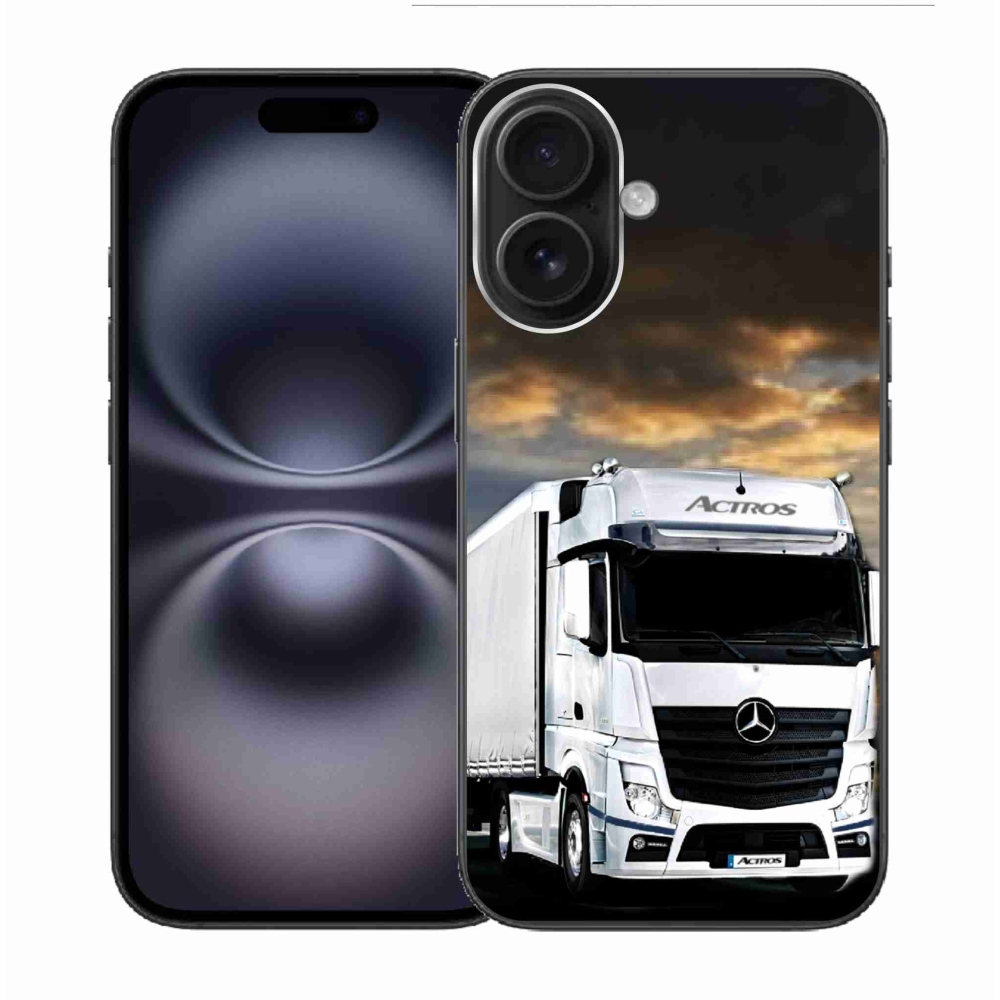 Gelový kryt mmCase na iPhone 16 - kamion