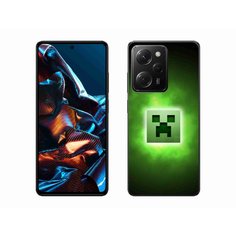 Gelový kryt mmCase na Xiaomi Poco X5 Pro 5G - minecraft