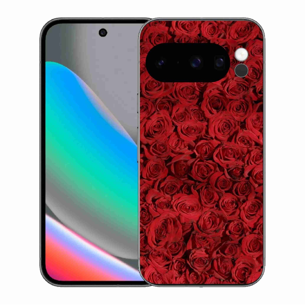 Gelový kryt mmCase na Google Pixel 10 Pro - růže