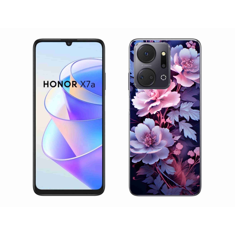 Gelový kryt mmCase na Honor X7a - květiny 11