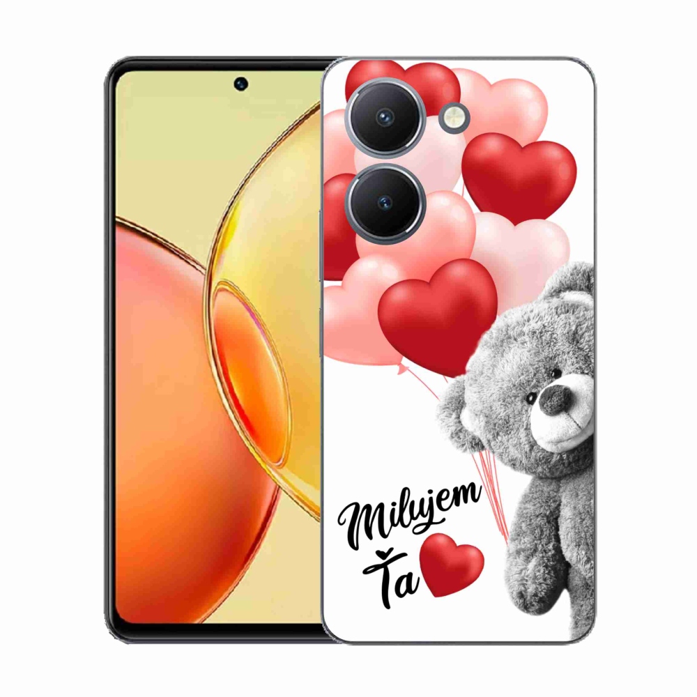 Gelový kryt mmCase na Vivo Y36 - milujem Ťa sk