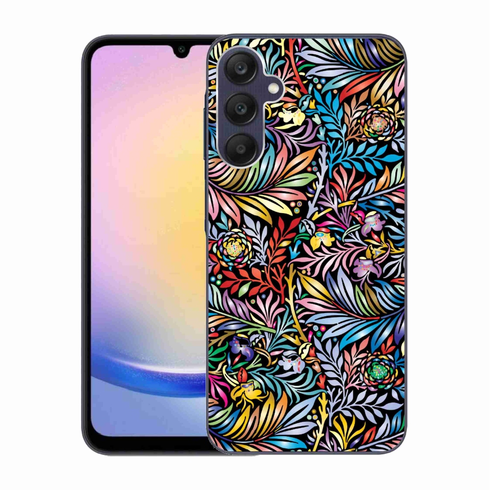 Gelový kryt mmCase na Samsung Galaxy A25 5G - květiny 5