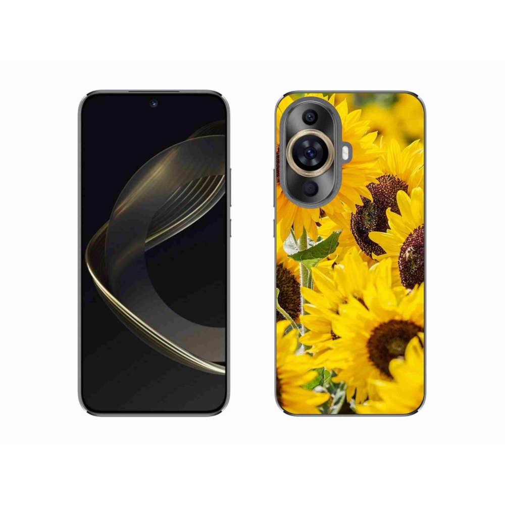 Gelový kryt mmCase na Huawei Nova 11 - slunečnice