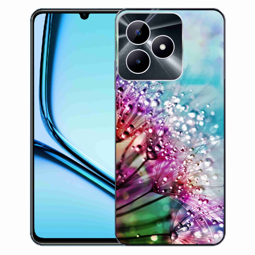Gelový kryt mmCase na Realme Note 50 - barevné květy