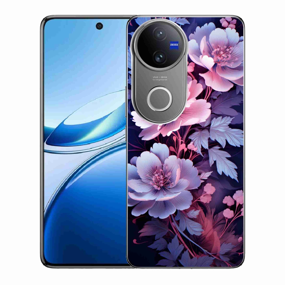Gelový kryt mmCase na Vivo V50 5G - květiny 11