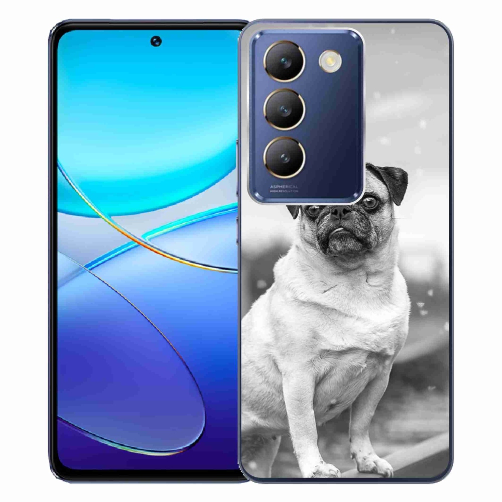 Gelový obal mmCase na Vivo V40 SE 4G/5G - mops