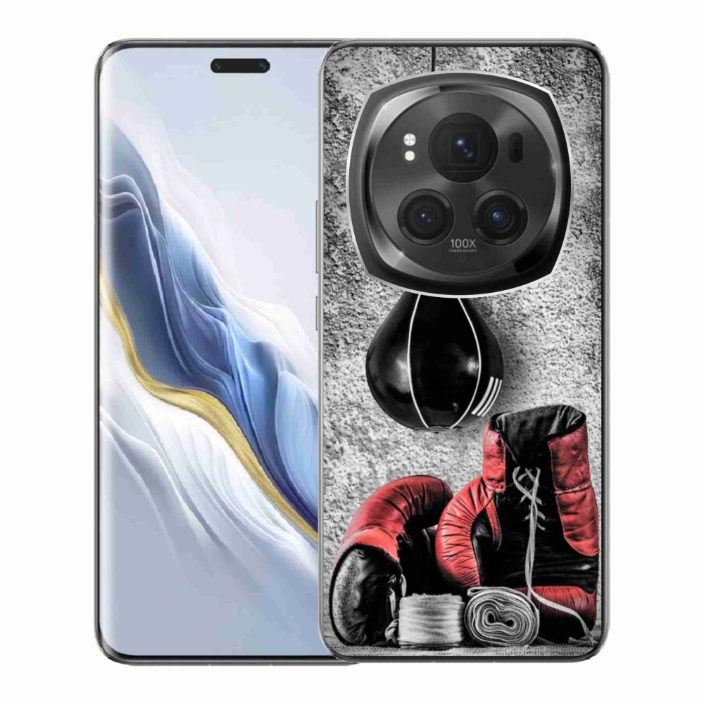 Gelový kryt mmCase na Honor Magic 6 Pro 5G - boxovací pytel a rukavice