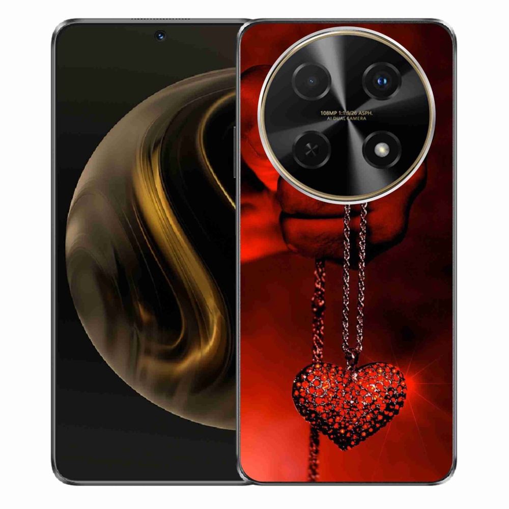Gelový kryt mmCase na Huawei Nova 12i - náhrdelník