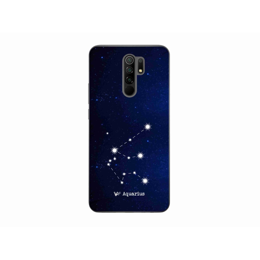 Gelový kryt mmCase na Xiaomi Redmi 9 - souhvězdí Vodnáře