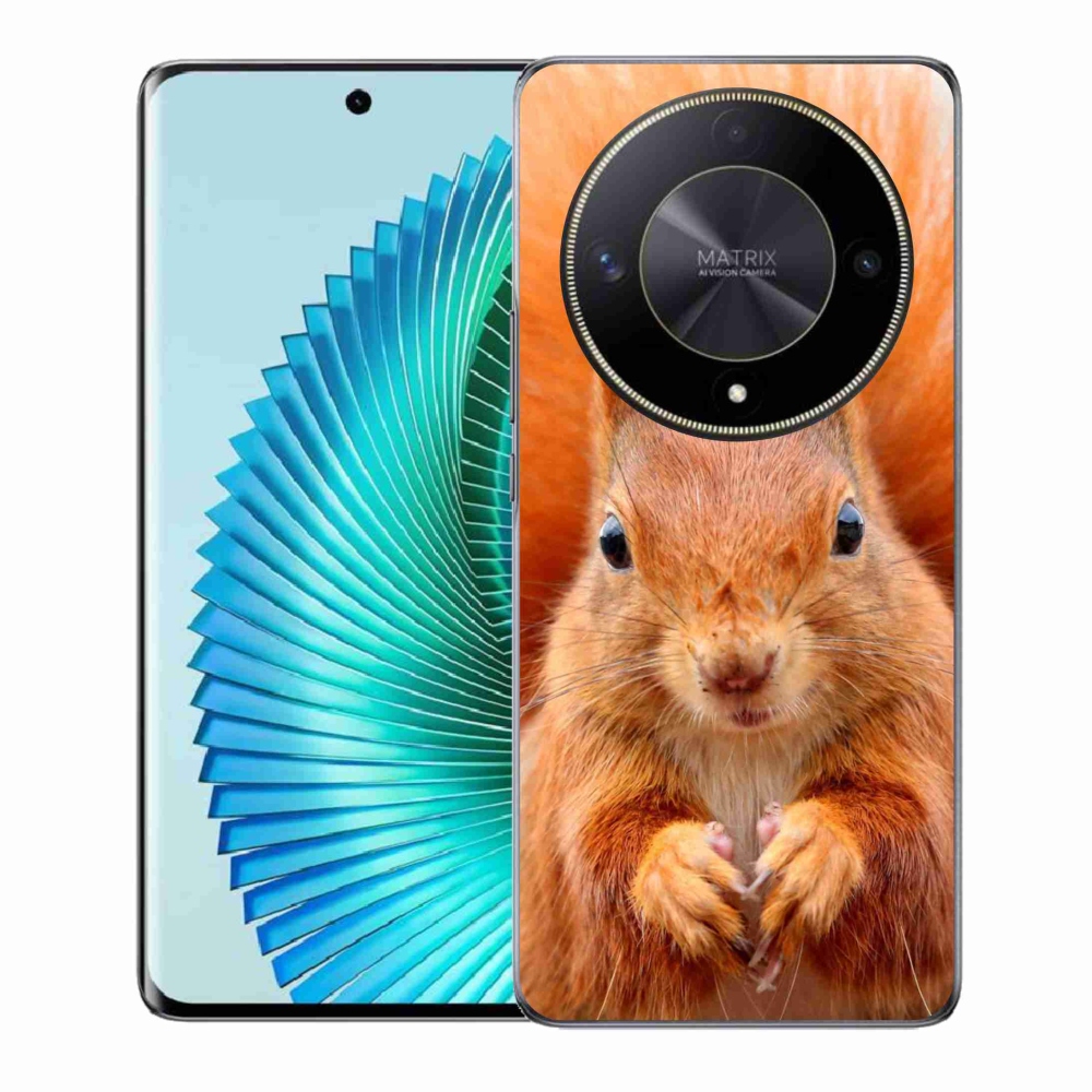 Gelový kryt mmCase na Honor Magic 6 Lite 5G - veverka