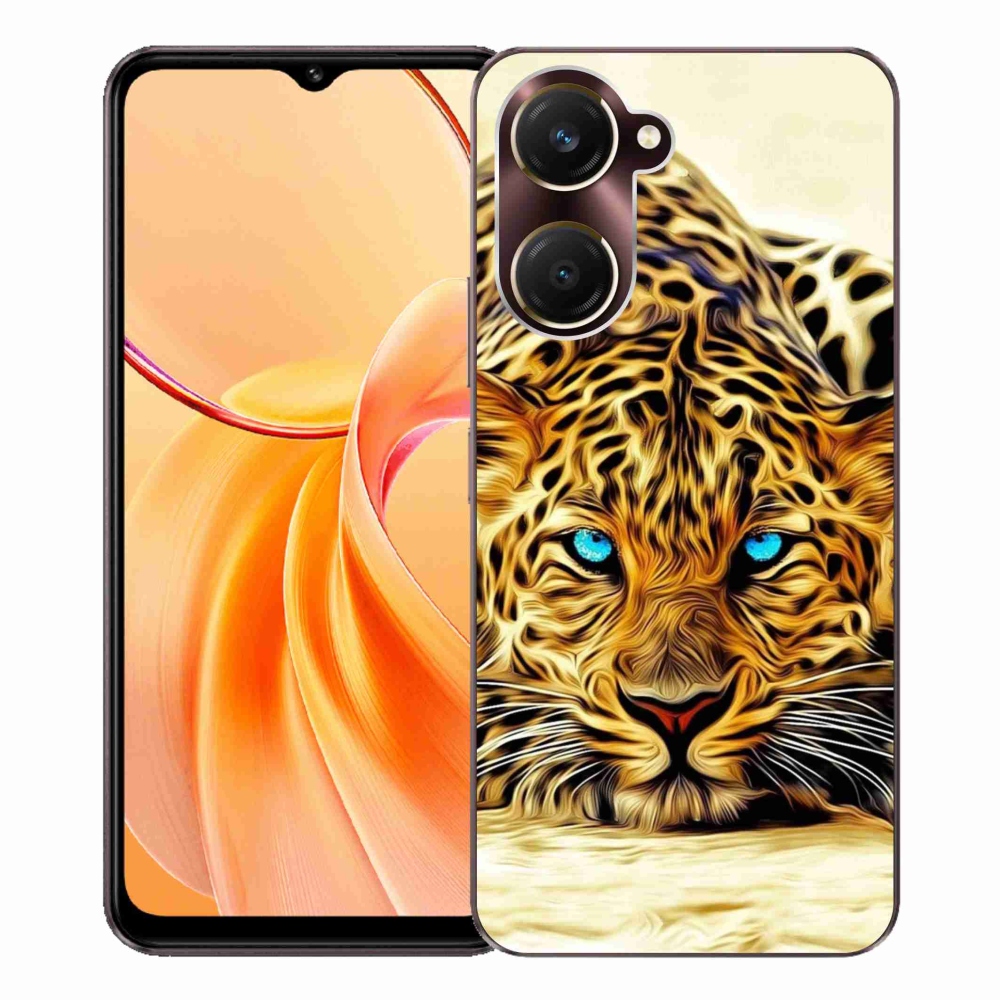 Gelový kryt mmCase na Vivo Y28s 5G - kreslený tygr