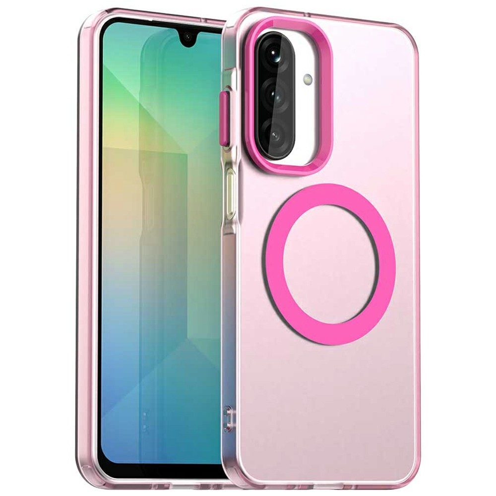 Candy gelový obal s MagSafe na Samsung Galaxy A26 5G - červený
