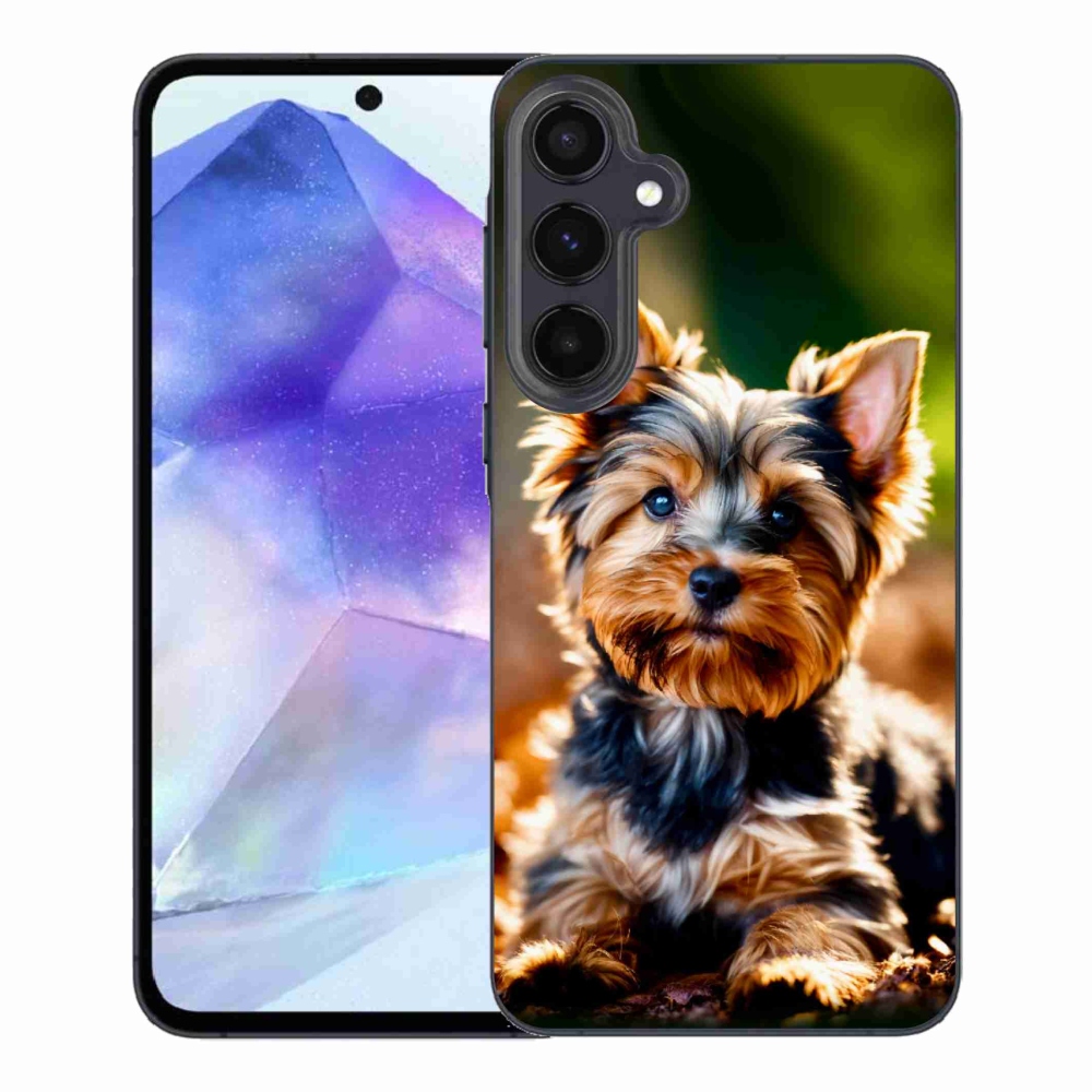 Gelový kryt mmCase na Samsung Galaxy A55 5G - jorkšír 10