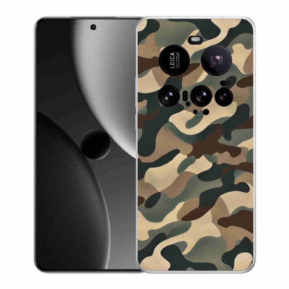 Gelový kryt mmCase na Xiaomi 15 Ultra - maskáčový vzor 11