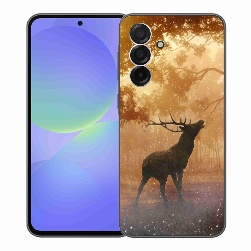 Gelový kryt mmCase na Samsung Galaxy A36 5G - jelen v říji