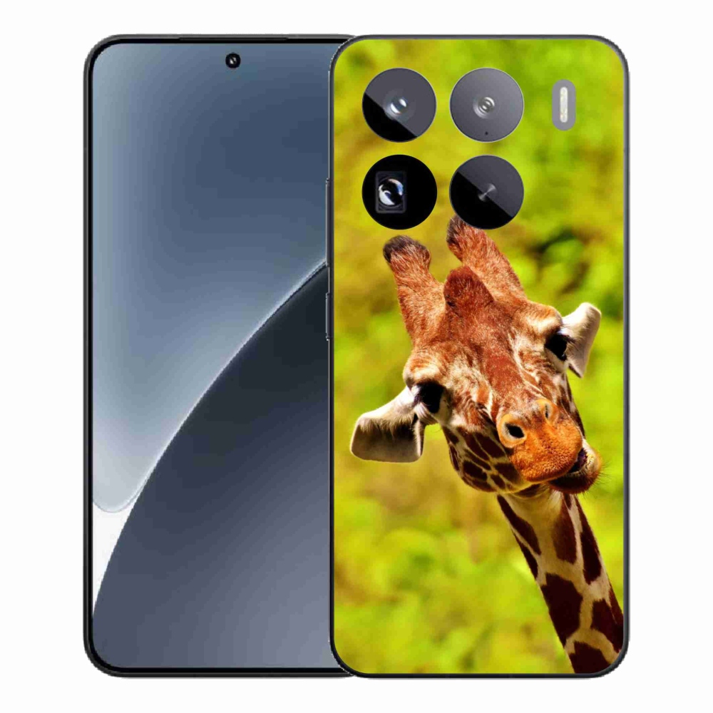 Gelový kryt mmCase na Xiaomi 15 Pro - žirafa