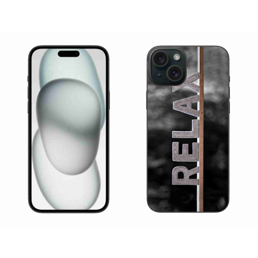 Gelový kryt mmCase na iPhone 15 Plus - relax 1