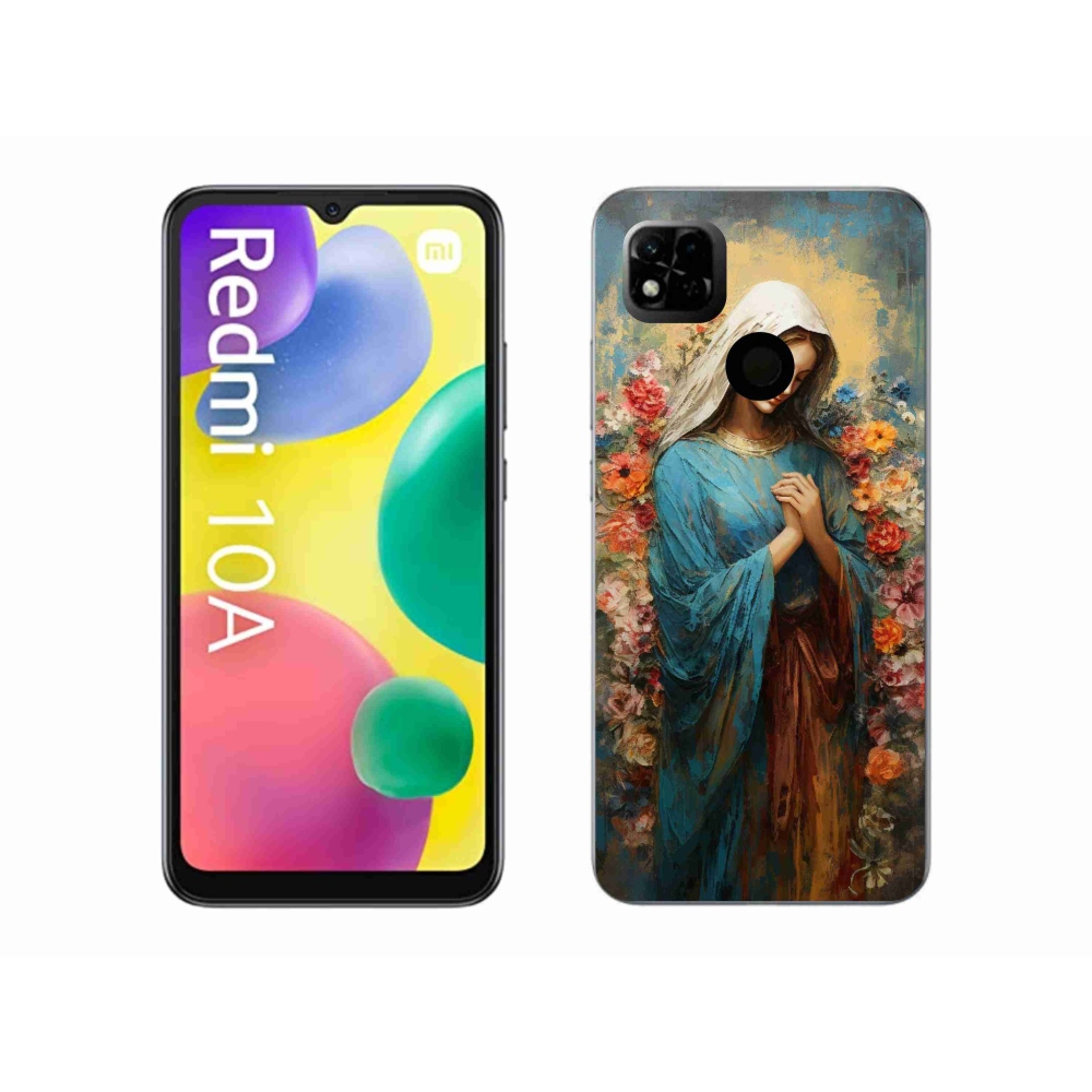 Gelový kryt mmCase na Xiaomi Redmi 10A - svatá žena