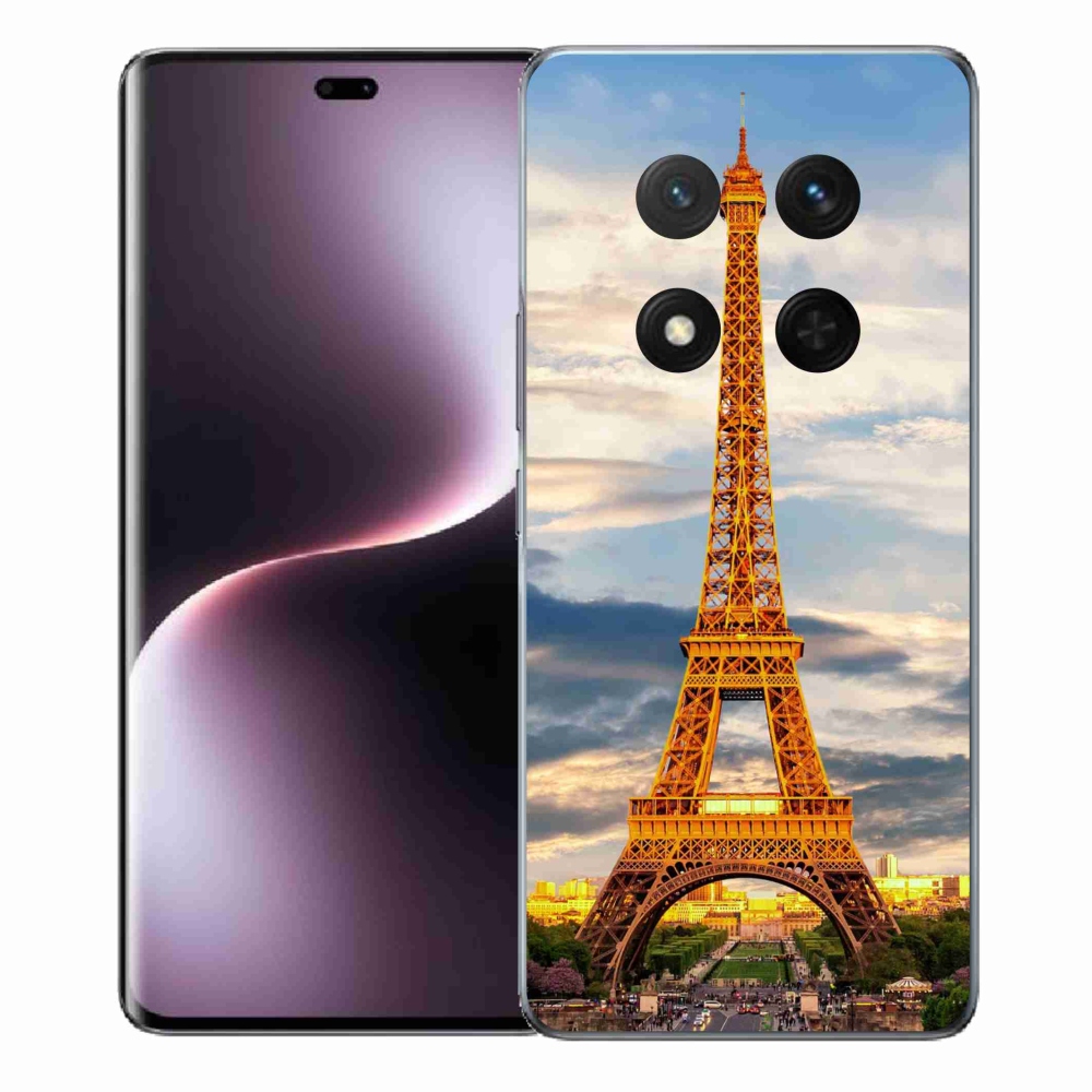 Gelový kryt mmCase na Honor Magic 7 Lite 5G - eiffelova věž 3