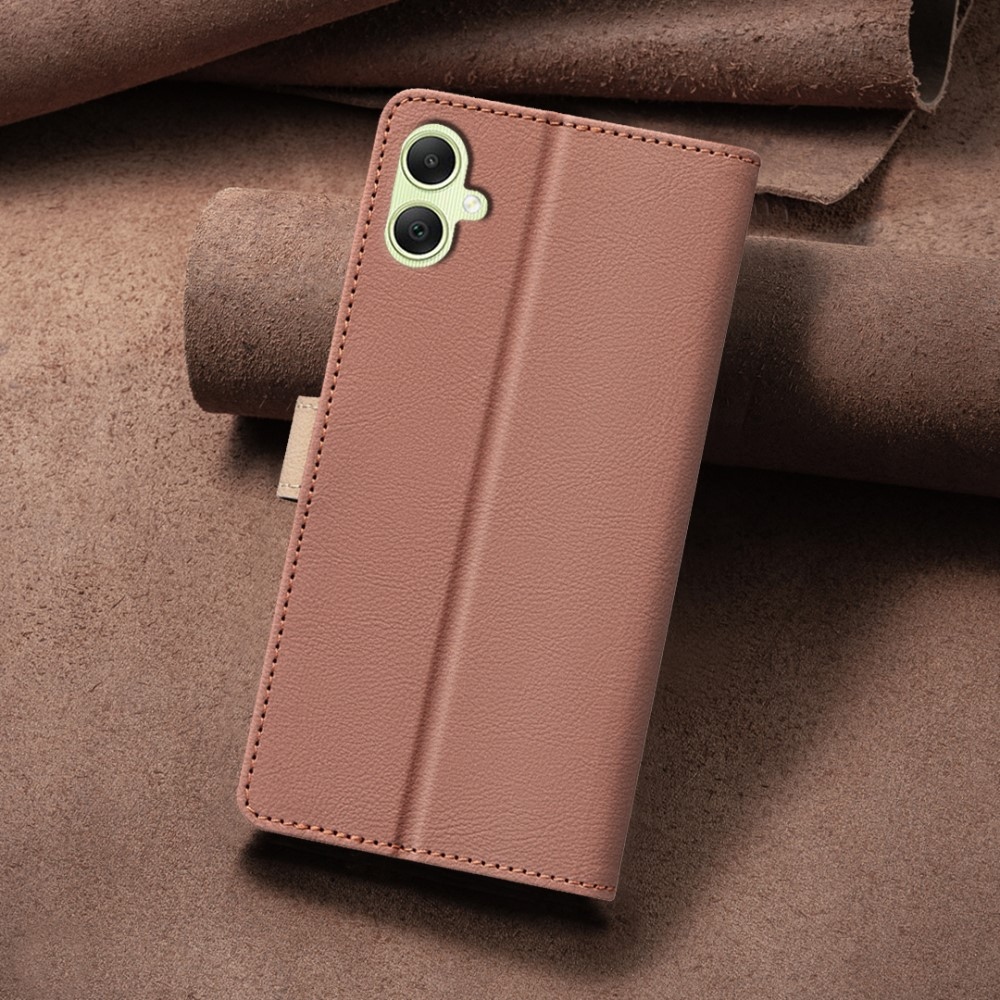 BNF DUO knížkové pouzdro na Samsung Galaxy A06 4G - hnědé