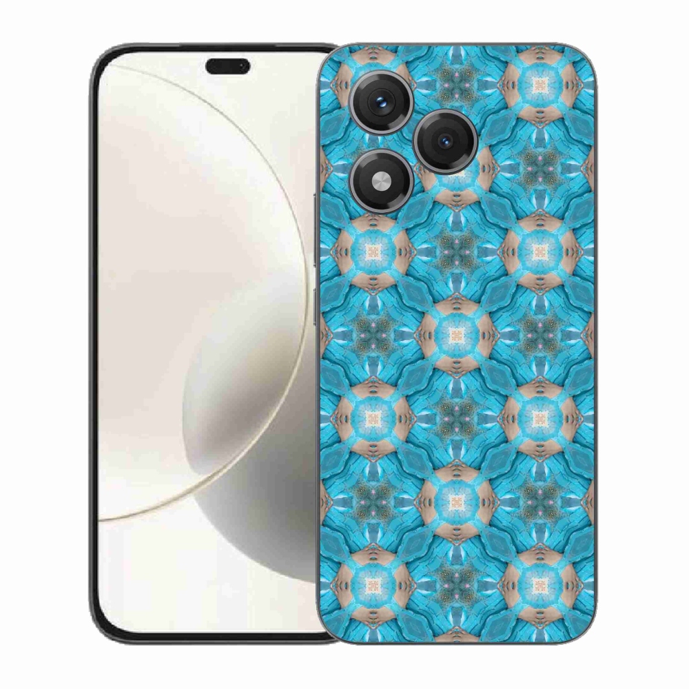 Gelový kryt mmCase na Honor 400 Lite - bílá kočka