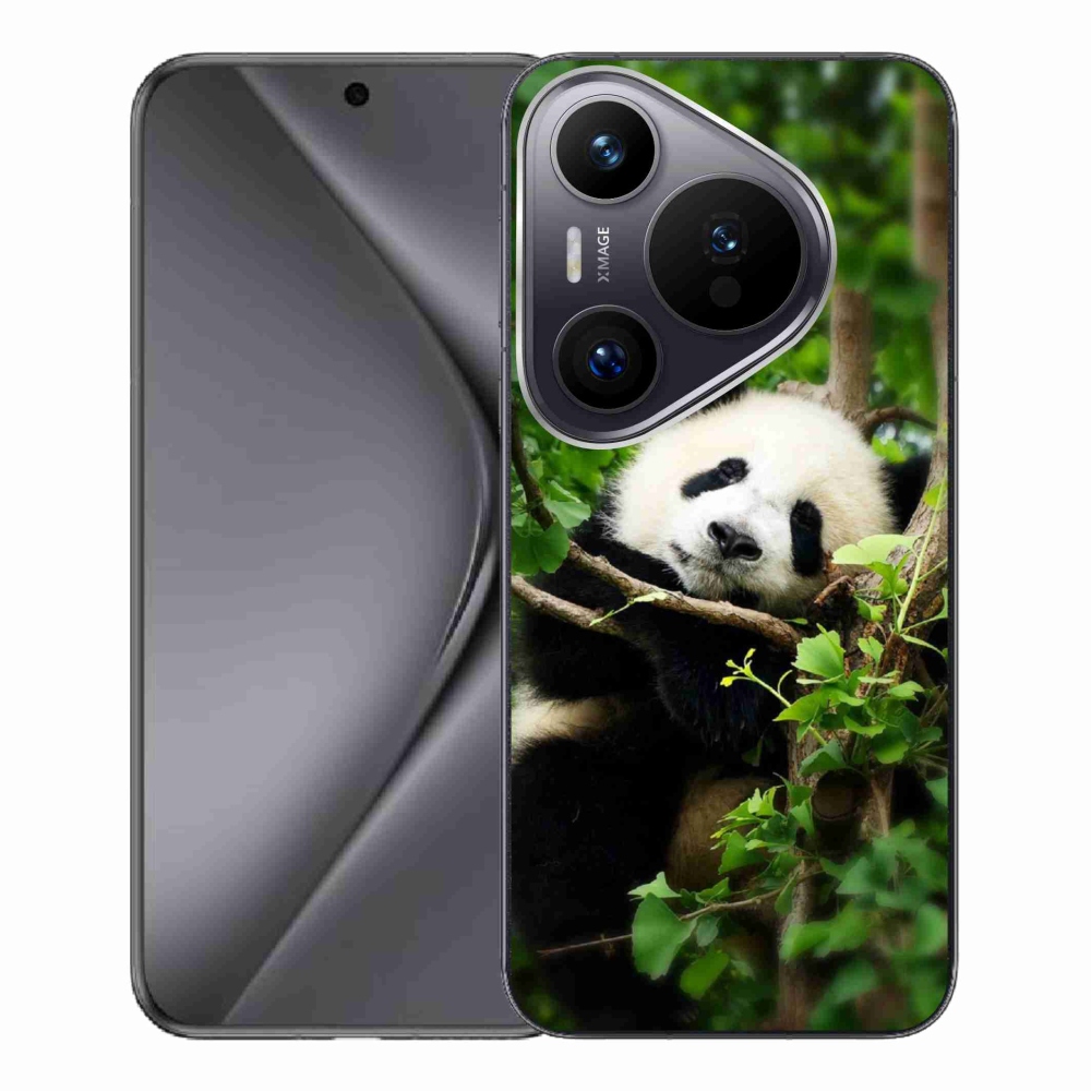 Gelový kryt mmCase na Huawei Pura 70 Pro - panda