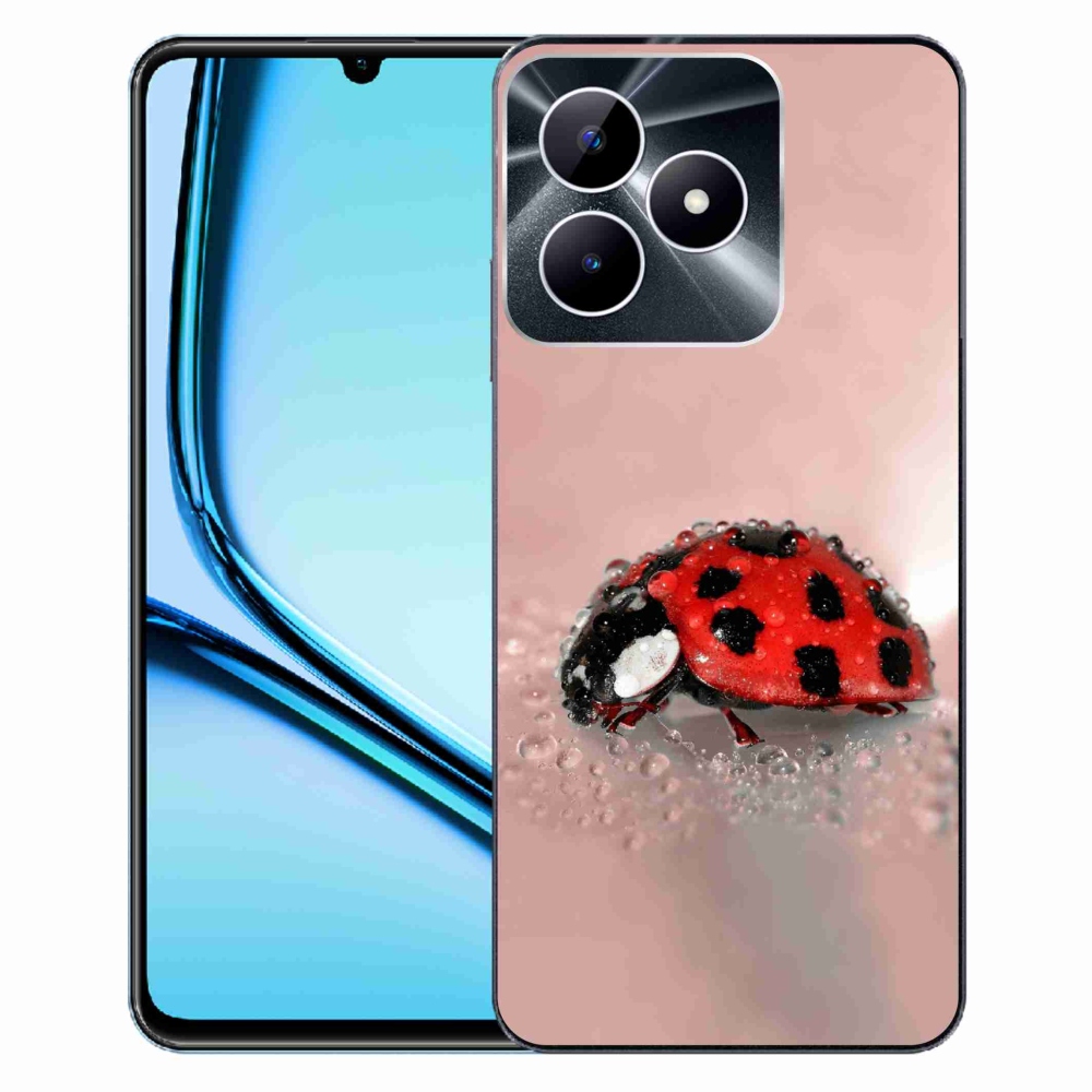 Gelový kryt mmCase na Realme Note 50 - beruška