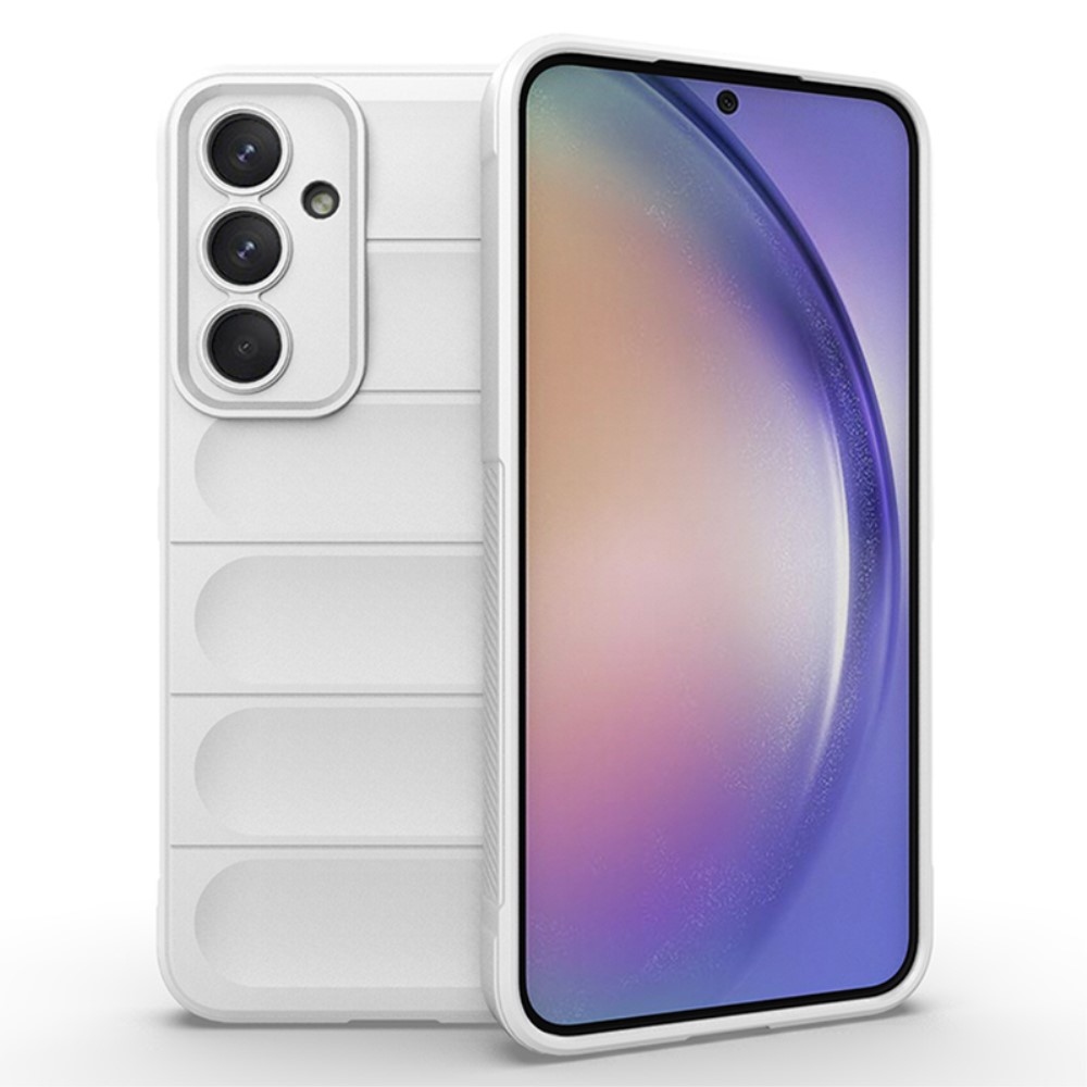 Rugg odolný gelový obal na Samsung Galaxy A35 5G - bílý