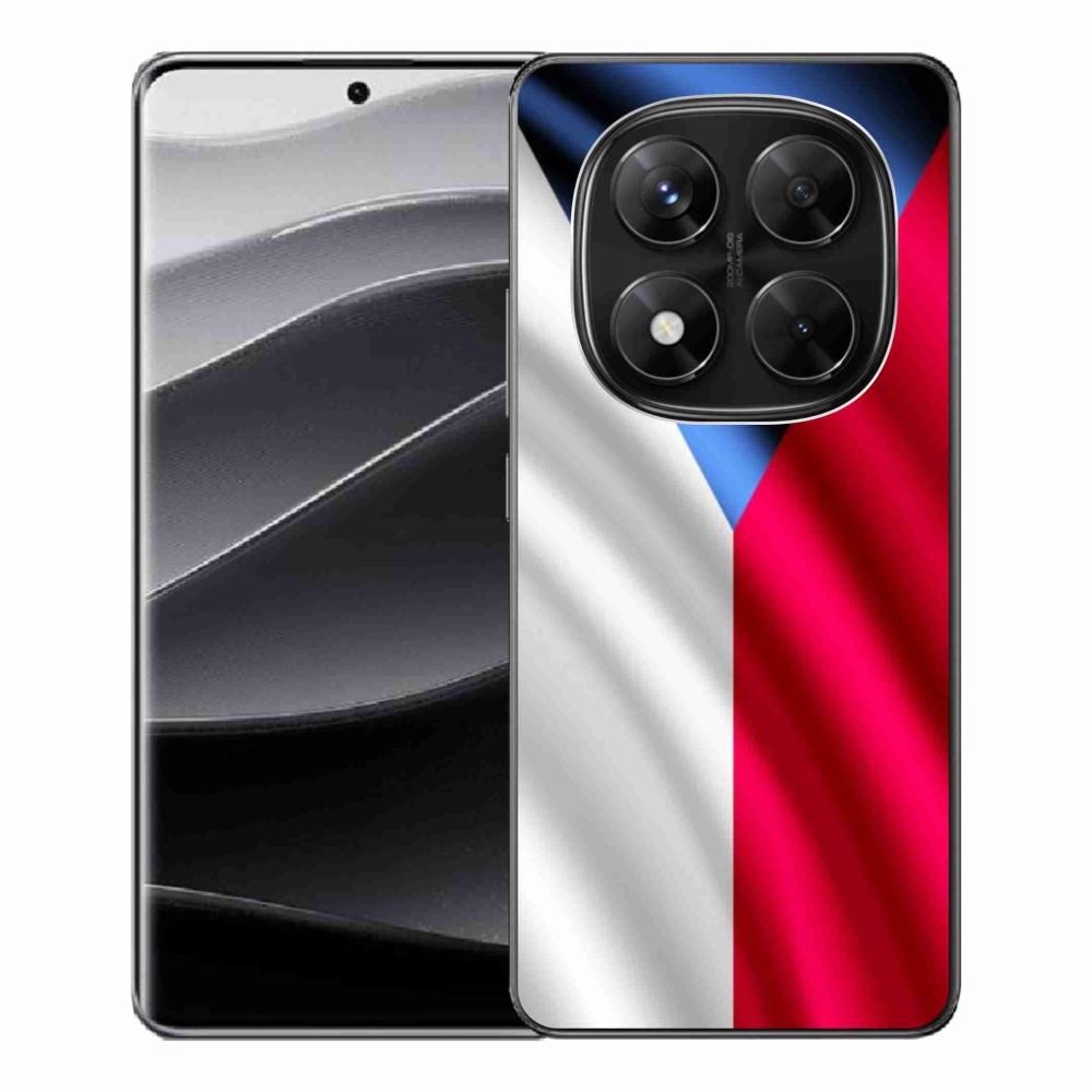 Gelový kryt mmCase na Xiaomi Redmi Note 14 Pro 5G/Poco X7 5G - česká vlajka