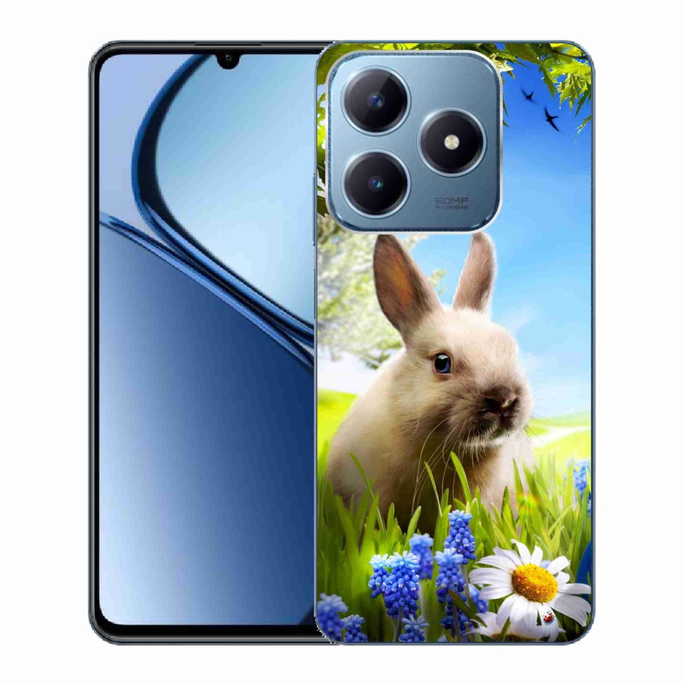 Gelový kryt mmCase na Realme C63 - zajíček
